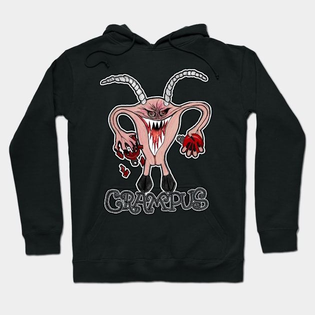 CRAMPUS A.K.A. KRAMPUS Hoodie by KIMYKASK